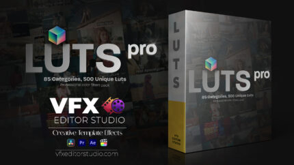 LUTS Pro 500 LUTs For Davinci Resolve, PR, AE, FCP