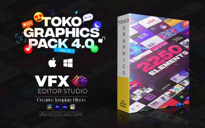 Toko Graphics Elements Davinci Resolve