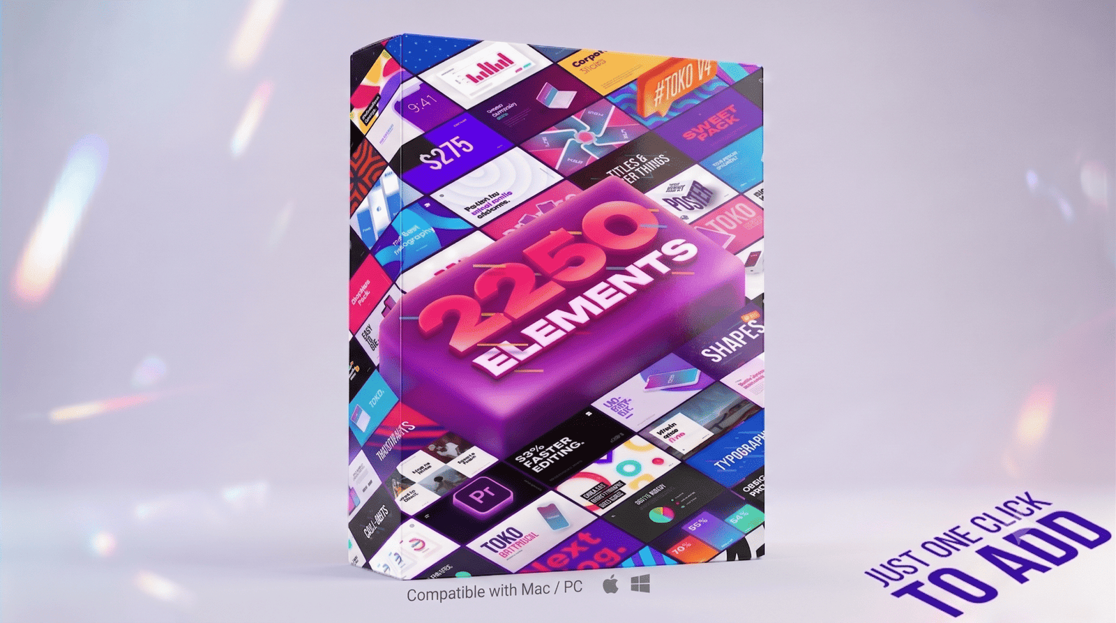 Toko Graphics v4 PR VFX Toko Graphics Pack for Premiere Pro - Image 1