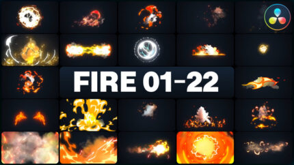 Fire Elements Davinci Resolve