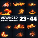 Fire Elements 23-44 Davinci Resolve