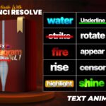 Animated Instagram Captions Pack - DaVinci Resolve