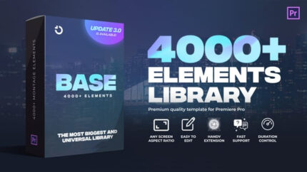 BASE Transitions and Motion Graphics for Premiere Pro