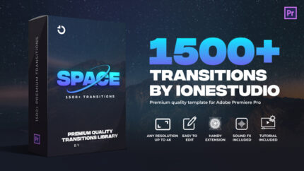 1500+ Transitions for Premiere Pro