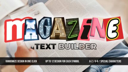 Magazine Paper Text Builder